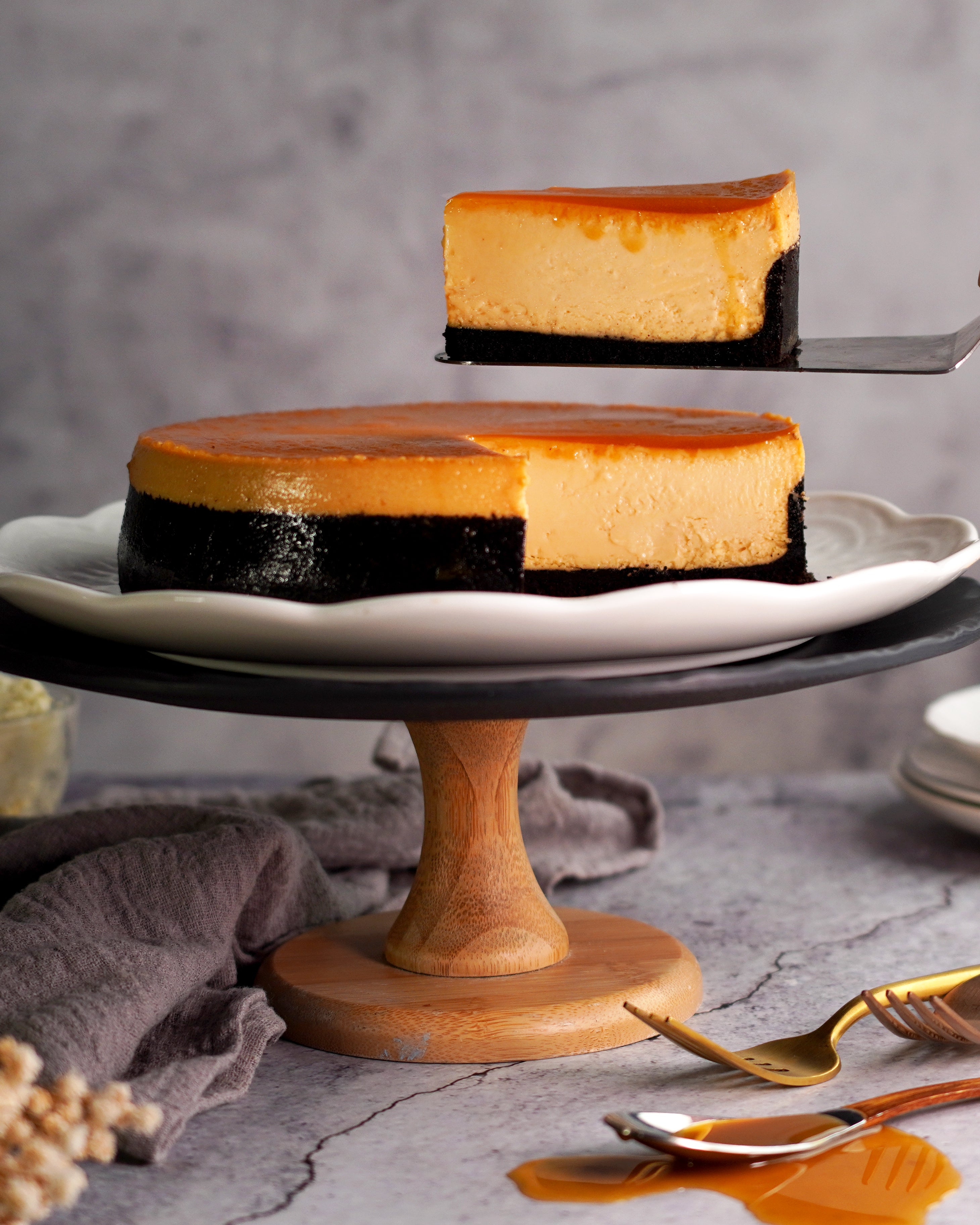 Cheesecake Caramel Muối