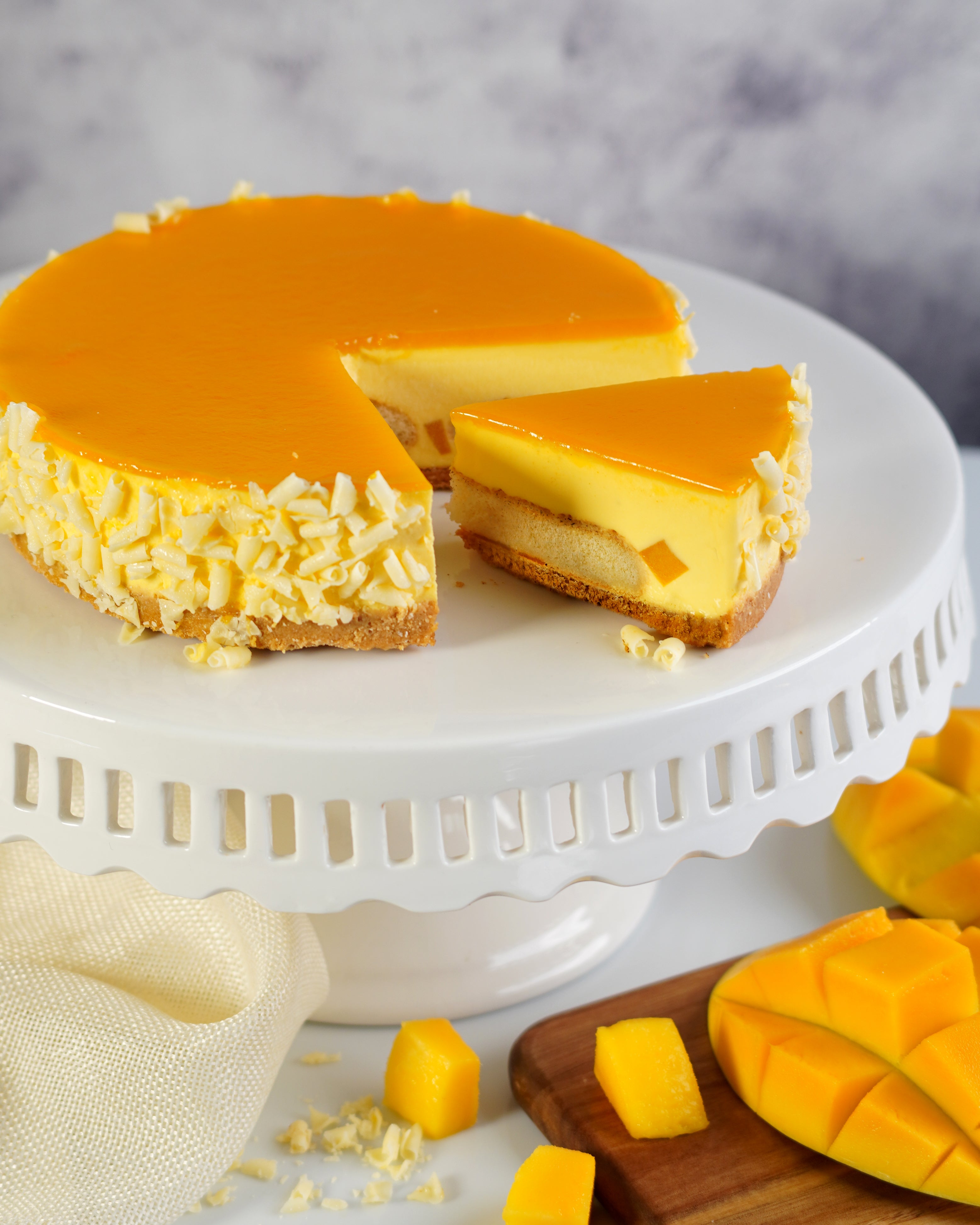 Cheesecake Xoài Nhiệt Đới